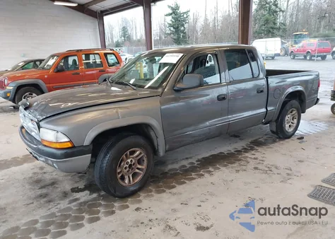 2003 Dodge Dakota Slt z USA, uszkodzony, nr VIN 1D7HL48NX3S312181